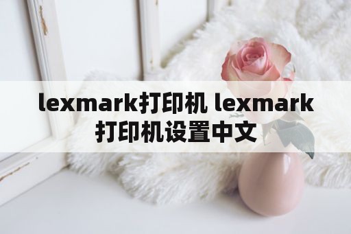lexmark打印机 lexmark打印机设置中文