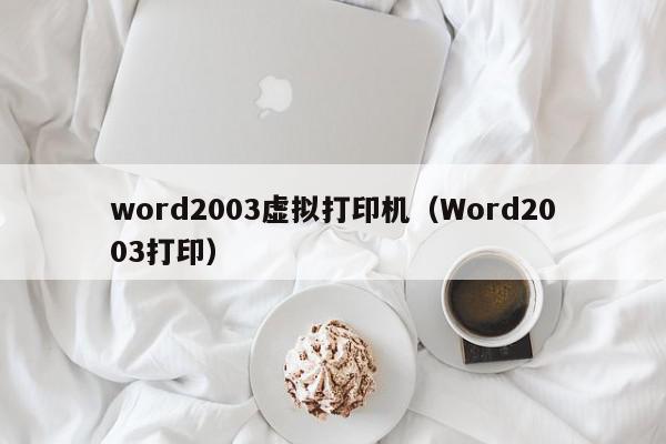 word2003虚拟打印机（Word2003打印）